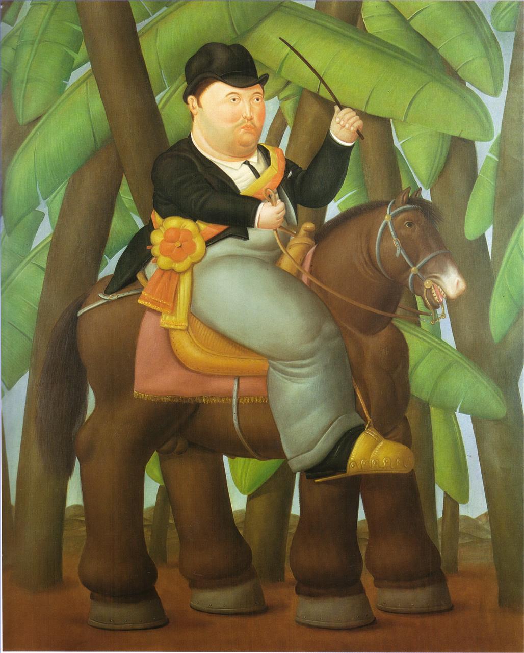 President Fernando Botero Oil Paintings